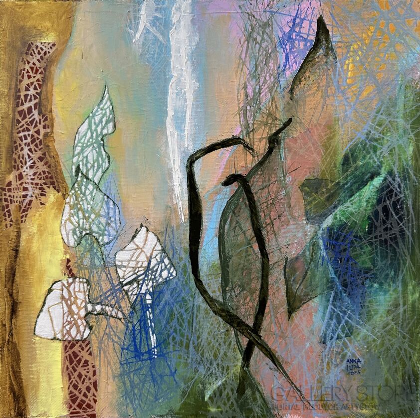 Anna Lupa-Suchy-Śpiew liści II-Malarstwo
