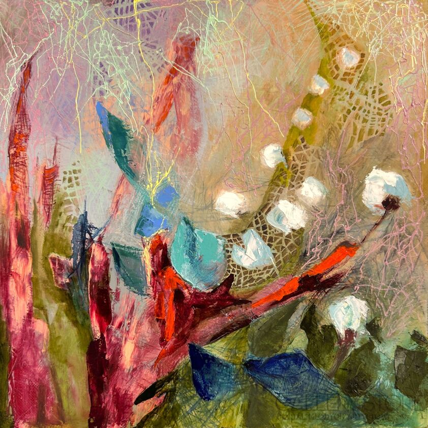 Anna Lupa-Suchy-Październikowe lato-Malarstwo