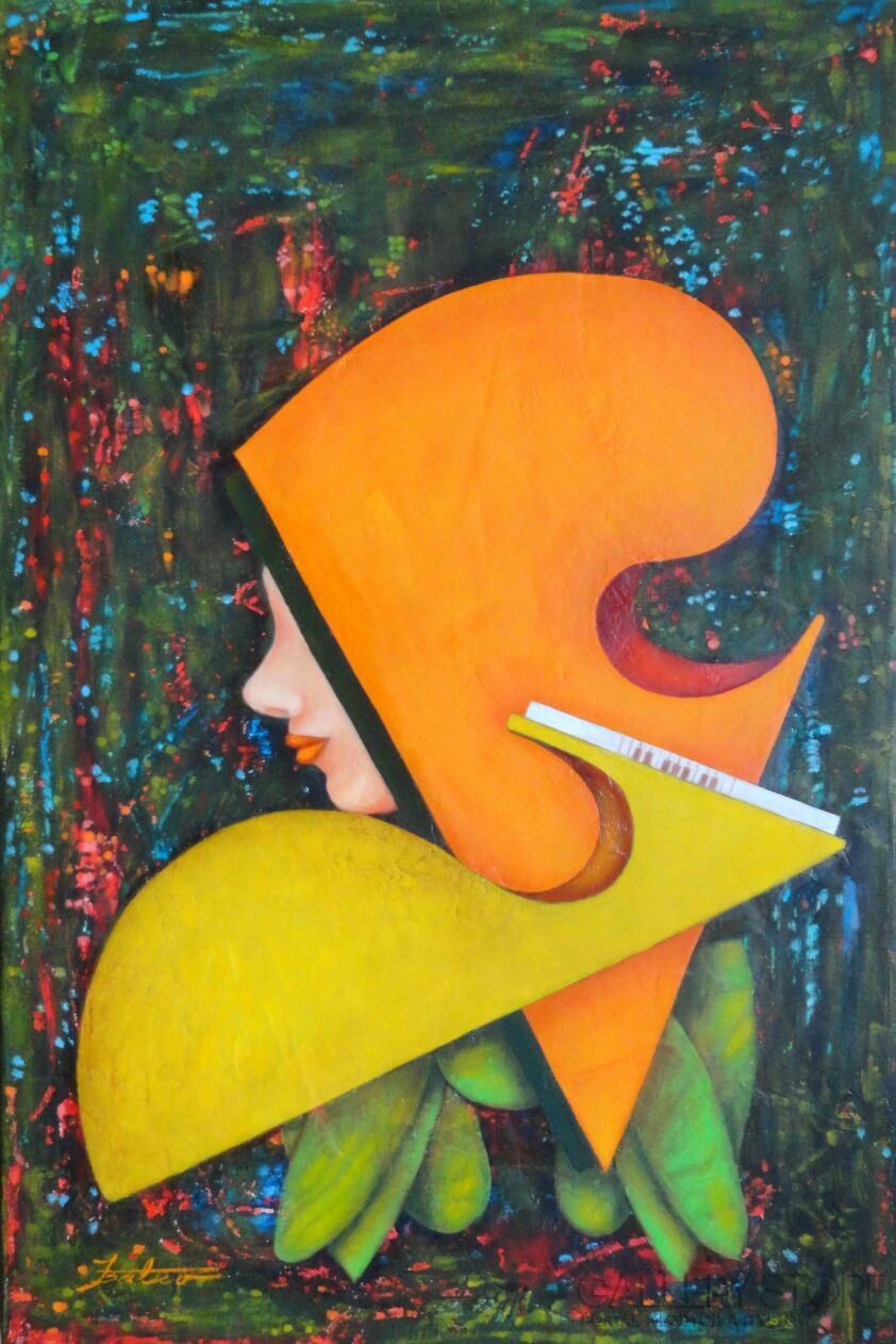 Janina Batko-"Koncert jesienny"-Malarstwo