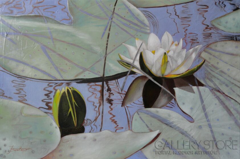 Janina Batko-"Natura w rozkwicie 2"-Malarstwo