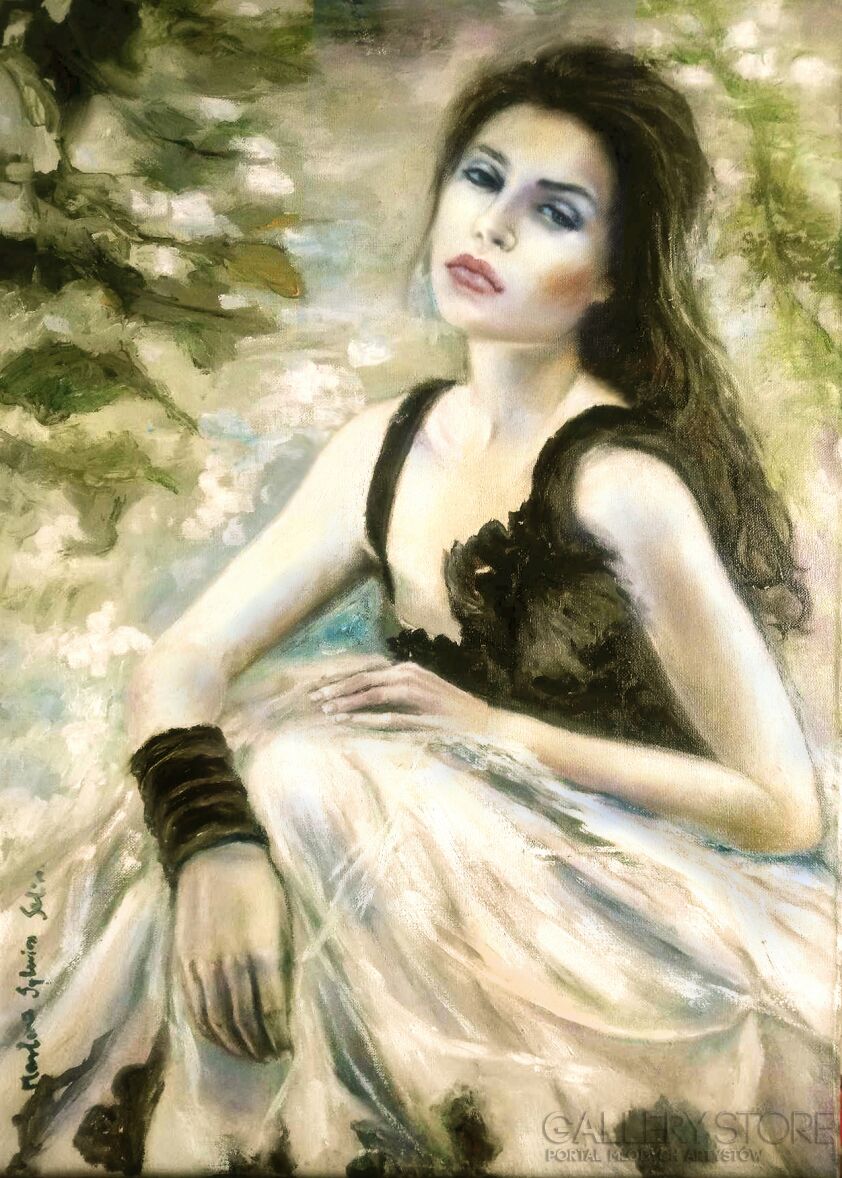 Marlena Sylwia Selin-Melancholia-Olej
