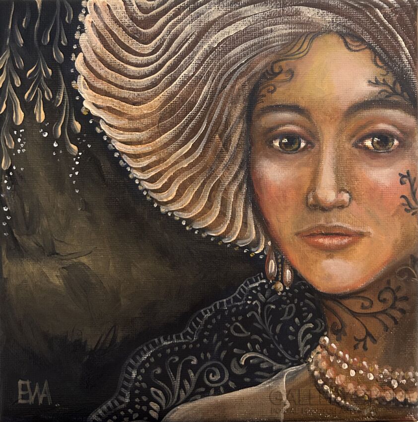 Ewa Grzegorczyk-Egzotyczna księżniczka-Malarstwo