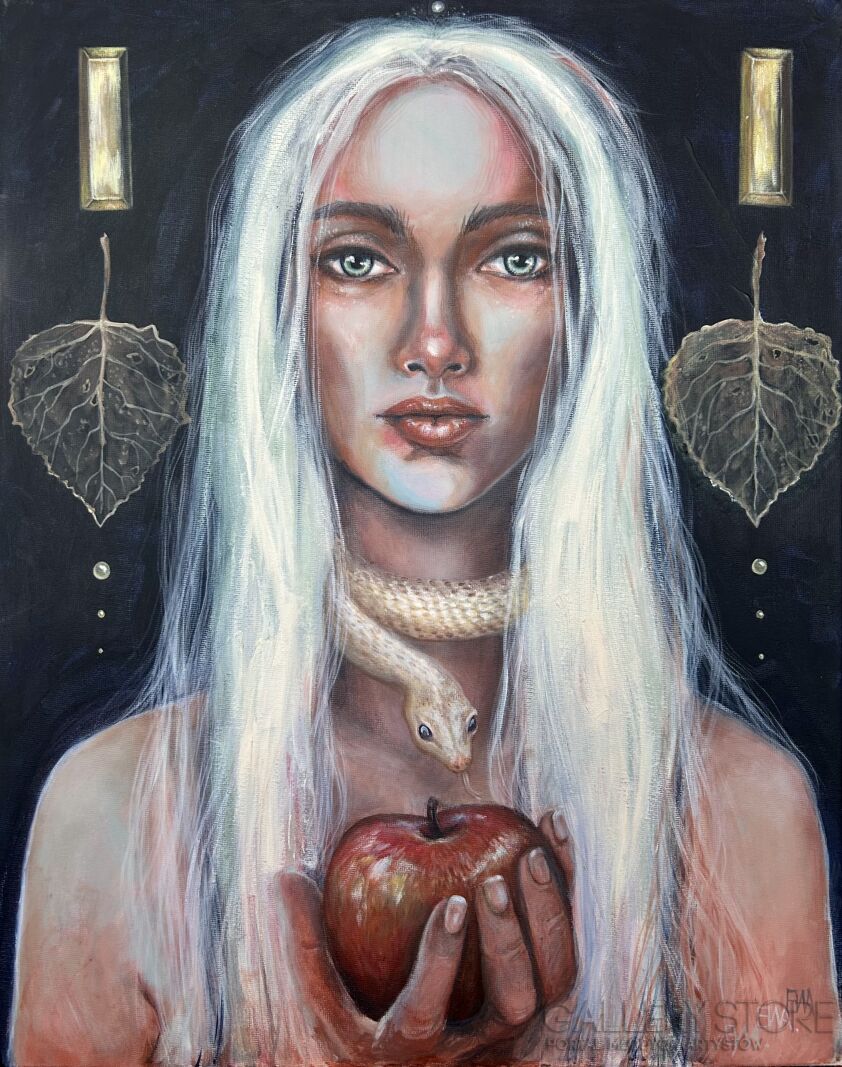 Ewa Grzegorczyk-Ewa. Ewa. Ewa. Dwa rody.-Malarstwo