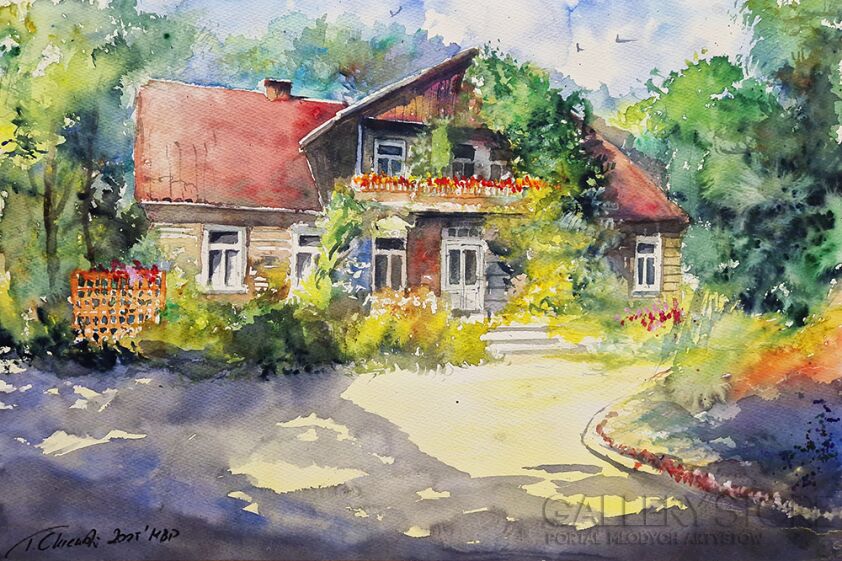 Tomasz Olszewski-Dworek w Pentowie-Malarstwo