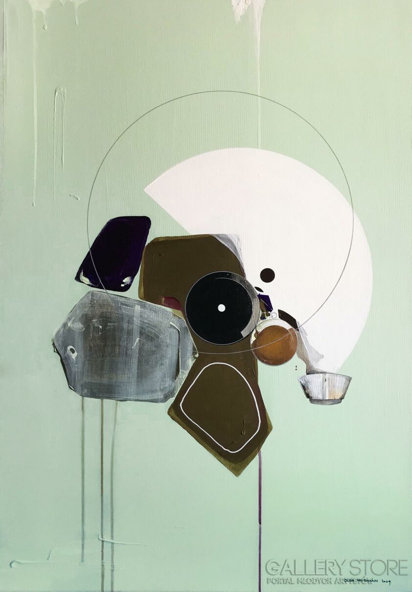 Olga  Hausmann-The composition-Malarstwo