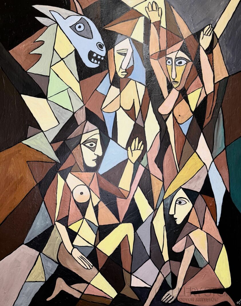 Jarosław  Rymarz-Insomnia Kompozycja XV-Malarstwo