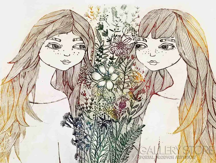 Ewa Narloch-Kerszka-Siostry-Grafiki i plakaty