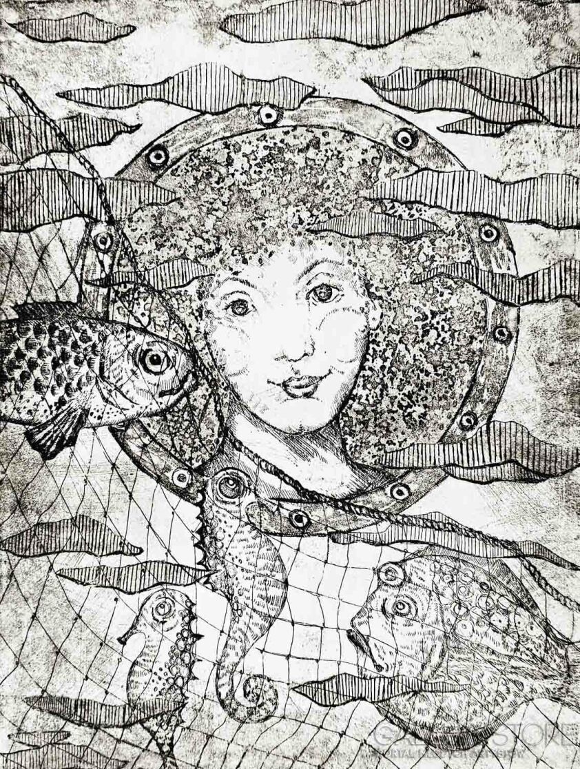 Ewa Narloch-Kerszka-Morskie szepty-Grafiki i plakaty