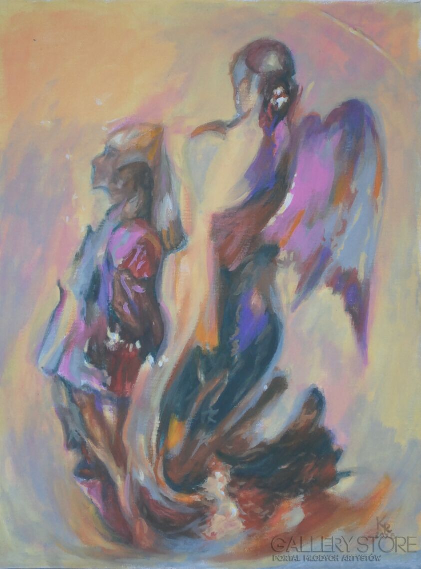 Roman Kaczmarek-Wsparcie-Malarstwo