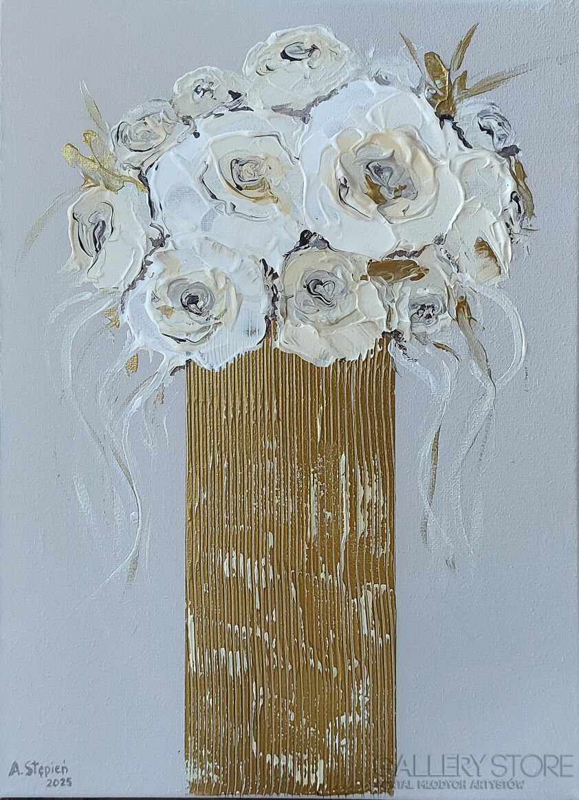 Ania Stępień-Porcelanowy ogród-Malarstwo