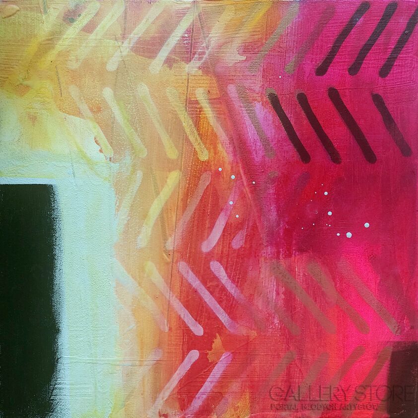 Barbara Zabłocka-w kwadracie-Malarstwo