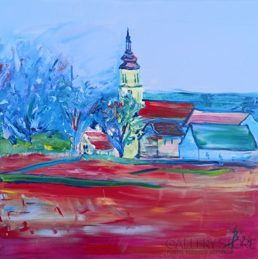 Piotr Bomersbach-Strelicia Minor - Strzeleczki - Klein Strehlitz-Malarstwo