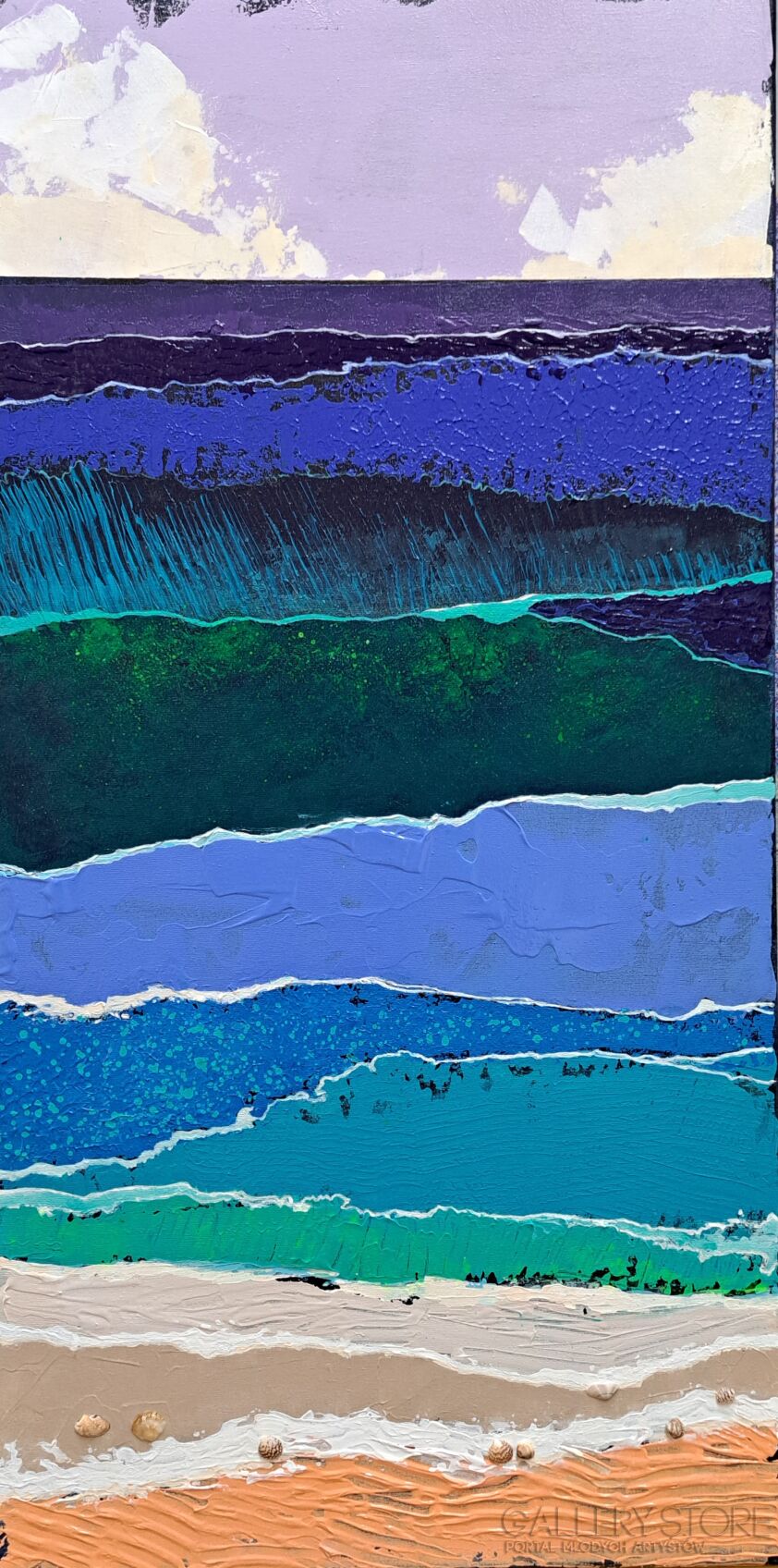 Mariusz Kitowski-Colors of Water-Malarstwo