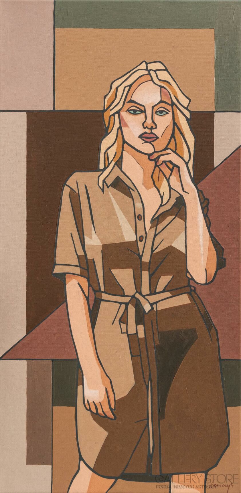 Marcin Lenczowski-Jej siła-Malarstwo