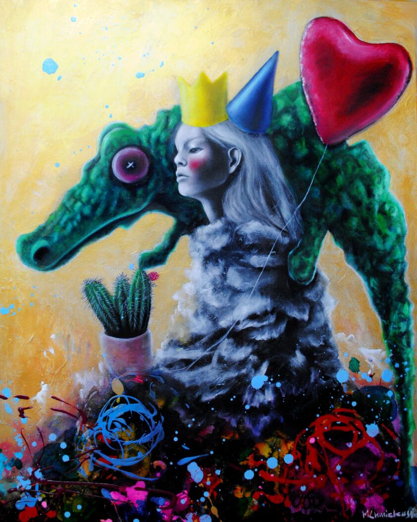 Milena Chmielewska-Miss Introvert-Olej