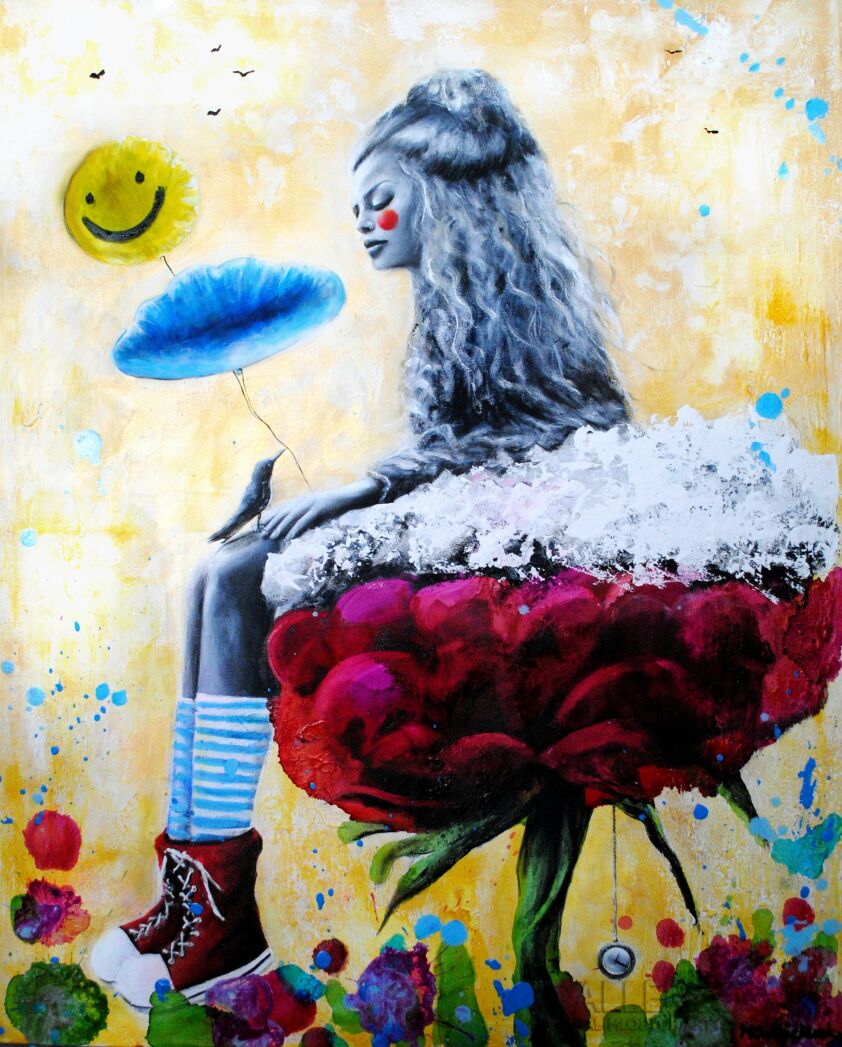Milena Chmielewska-Florentyna i lekcja czasu -Giclee
