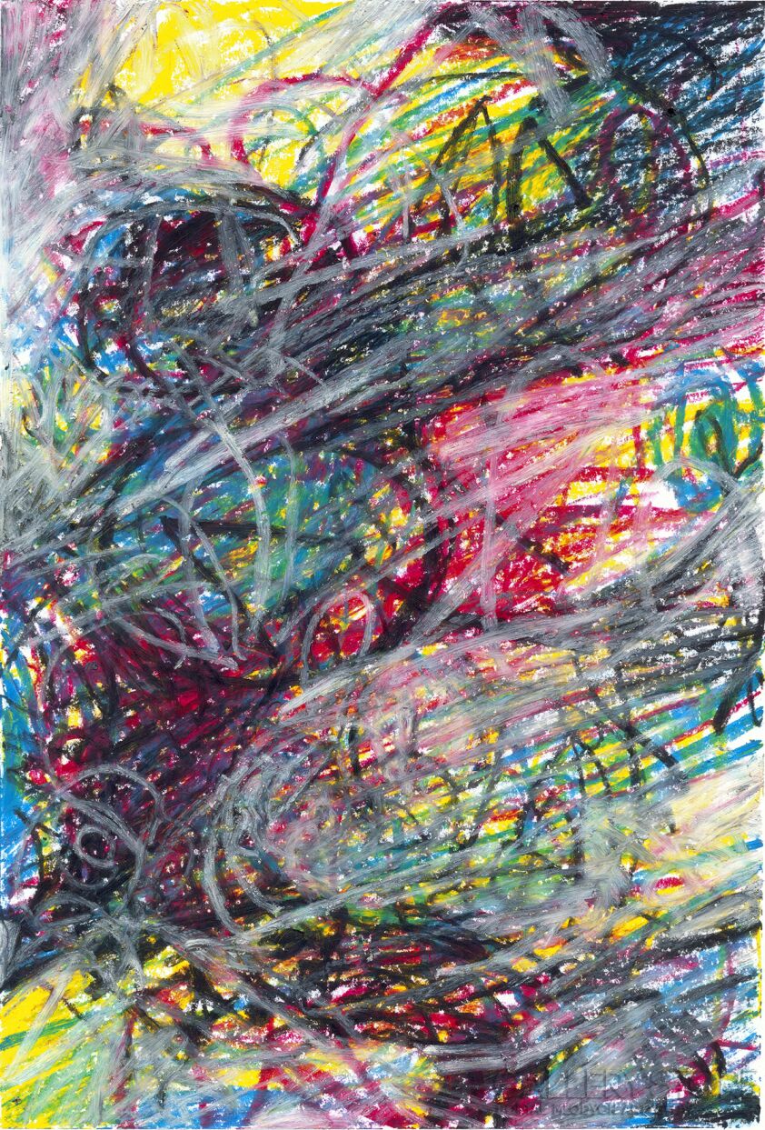 Paweł Jan Kamiński-3COLORS3 PASTEL 022-Rysunek
