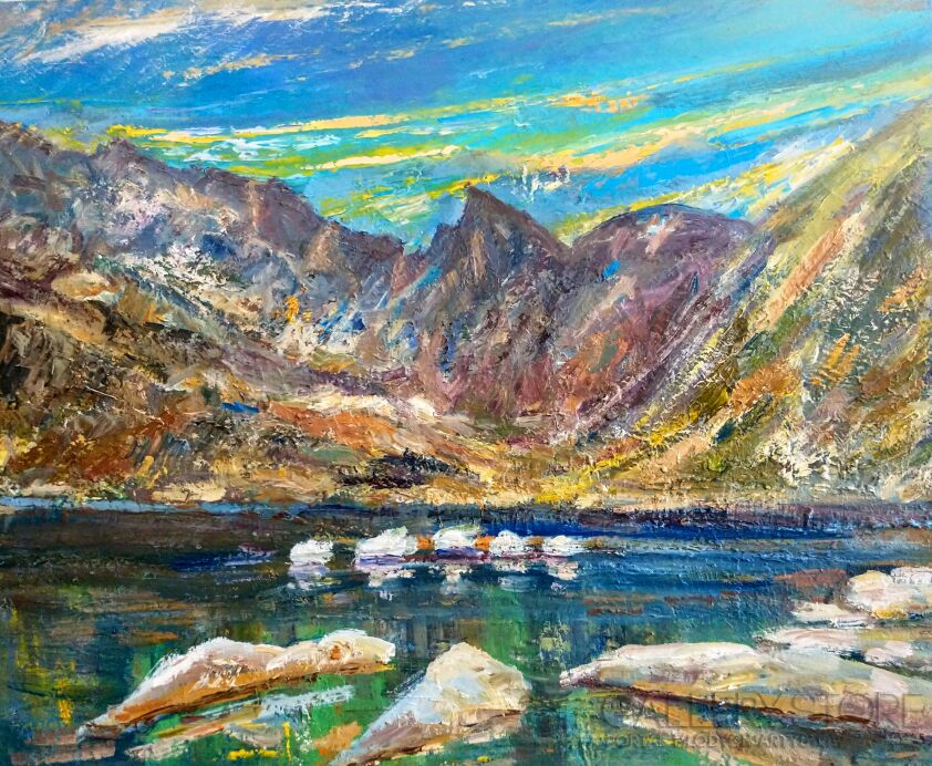 Anna  Wąsikiewicz-Tatry Wysokie -Malarstwo