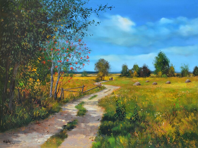 Magdalena  Kępka-Wrześniowe pola-Malarstwo