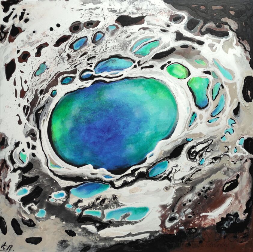 Aleksandra  Michalik-Beauty of the Earth-Akryl