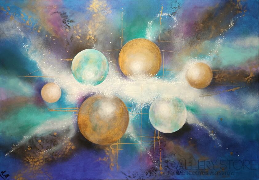 Aleksandra  Michalik-Pearl balls-Malarstwo