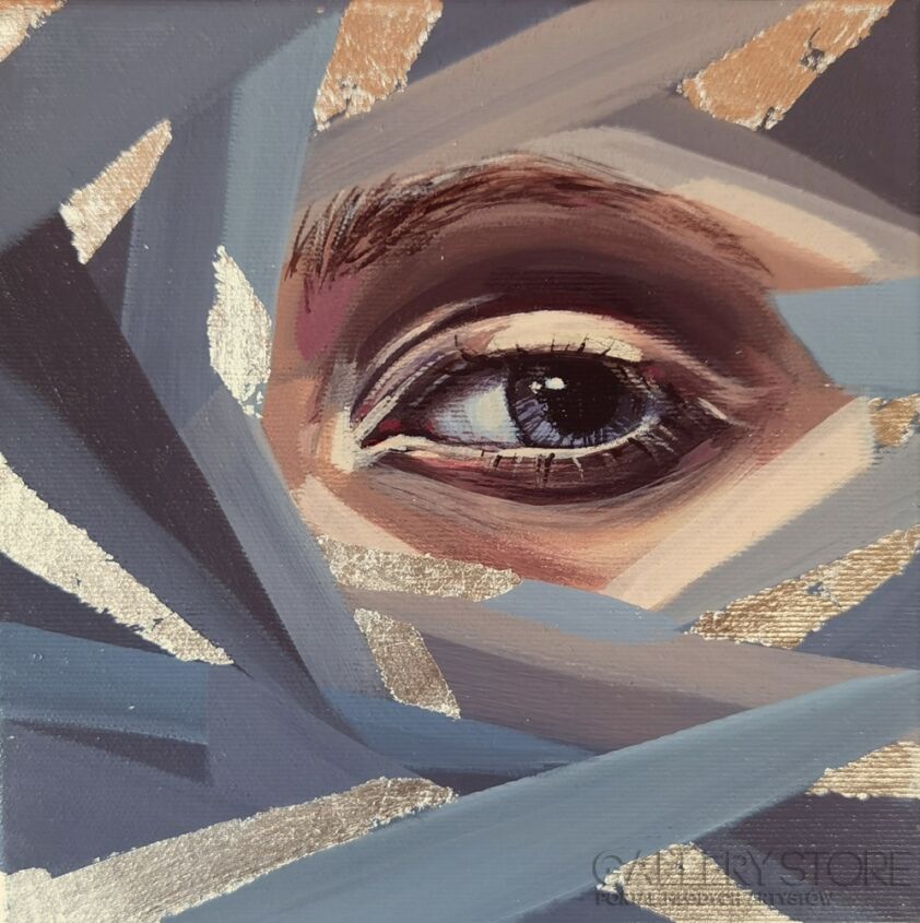 Agnieszka Fijał- Czapla-Obraz z cyklu "Ostatni rzut oka" -Malarstwo