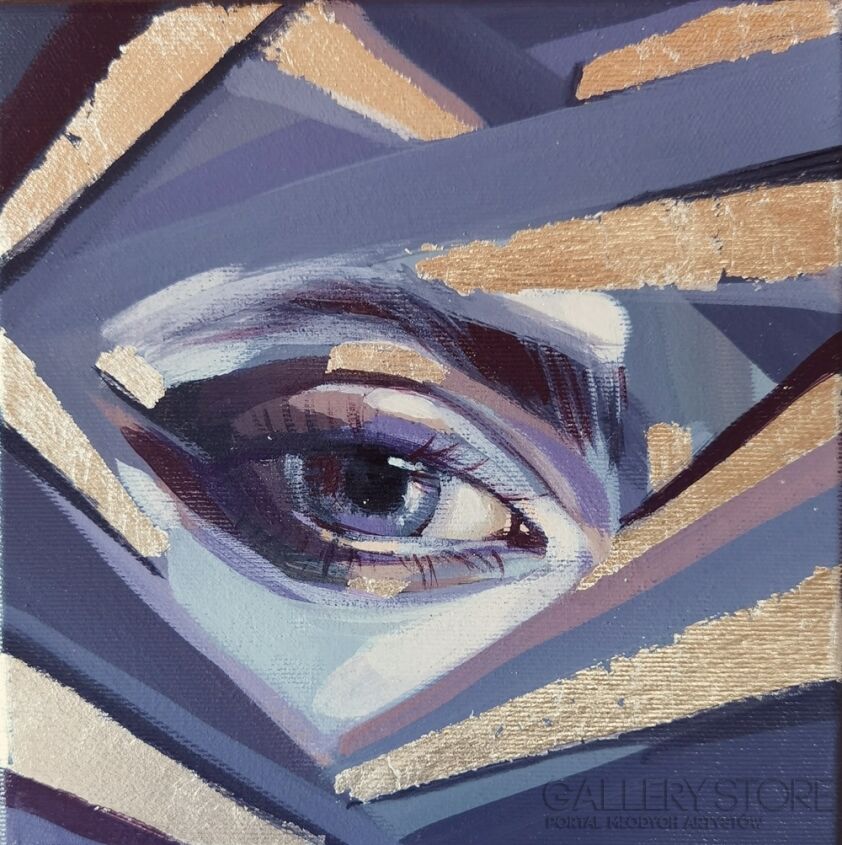 Agnieszka Fijał- Czapla-Obraz z cyklu "Ostatni rzut oka" -Malarstwo