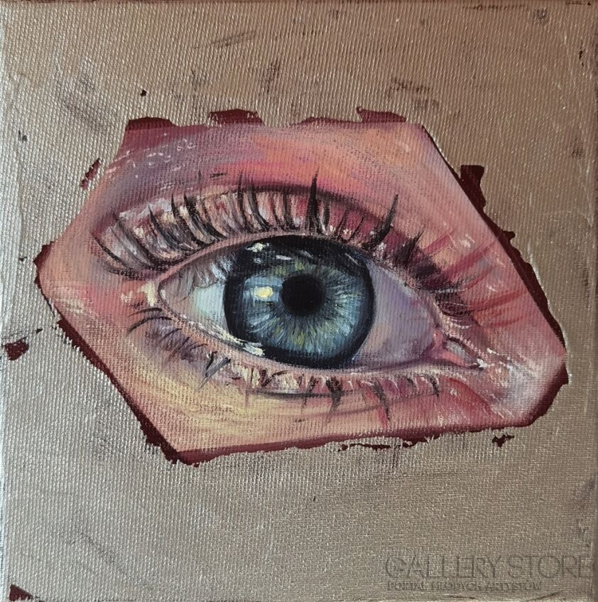 Agnieszka Fijał- Czapla-Obraz z cyklu "Ostatni rzut oka" -Malarstwo