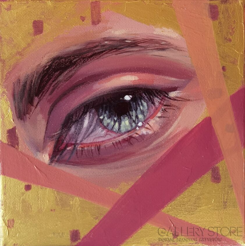 Agnieszka Fijał- Czapla-Obraz z cyklu "Ostatni rzut oka" -Malarstwo