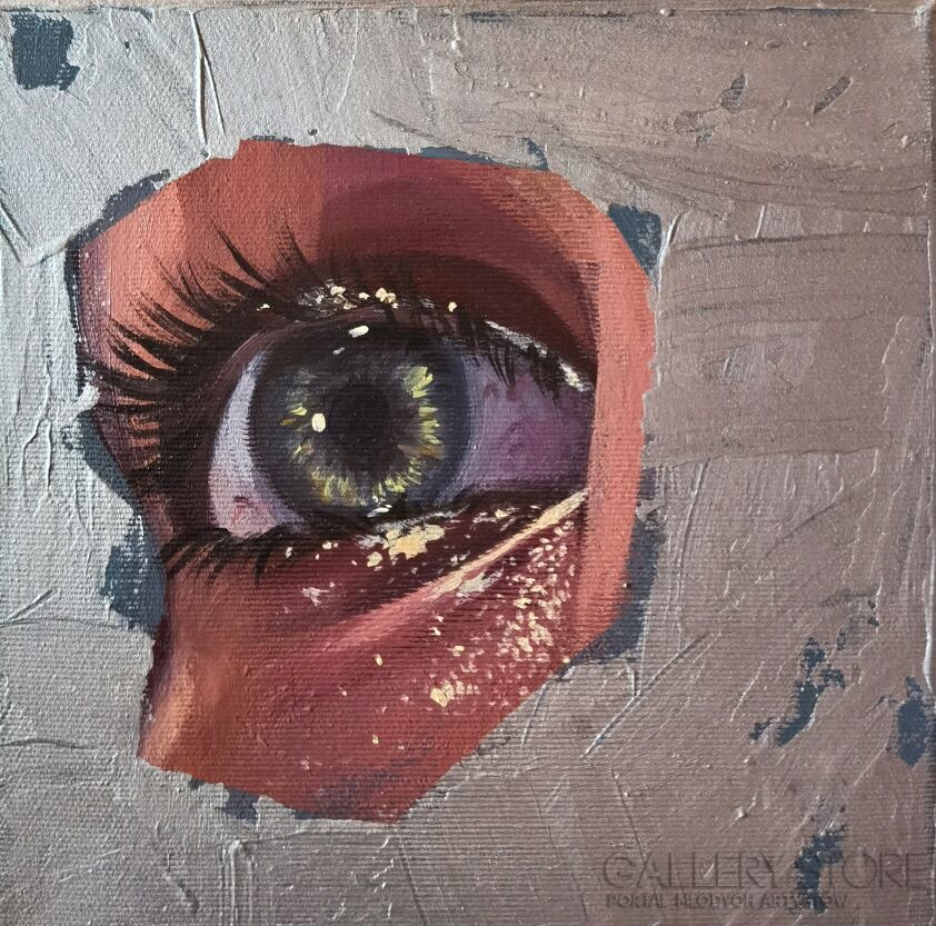 Agnieszka Fijał- Czapla-Obraz z cyklu "Ostatni rzut oka" -Malarstwo