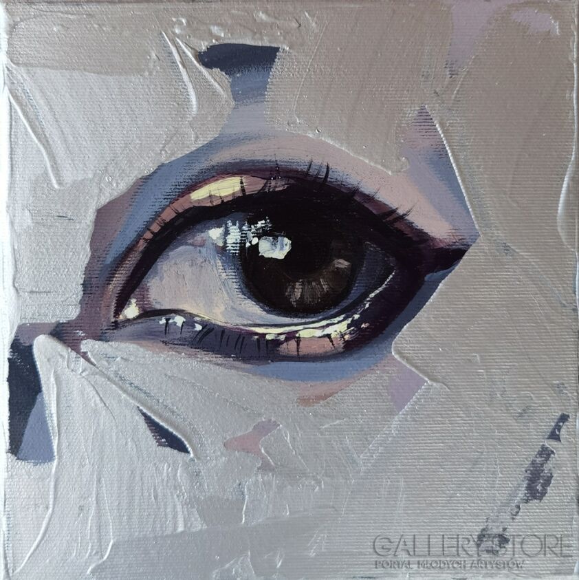 Agnieszka Fijał- Czapla-Obraz z cyklu "Ostatni rzut oka" -Malarstwo