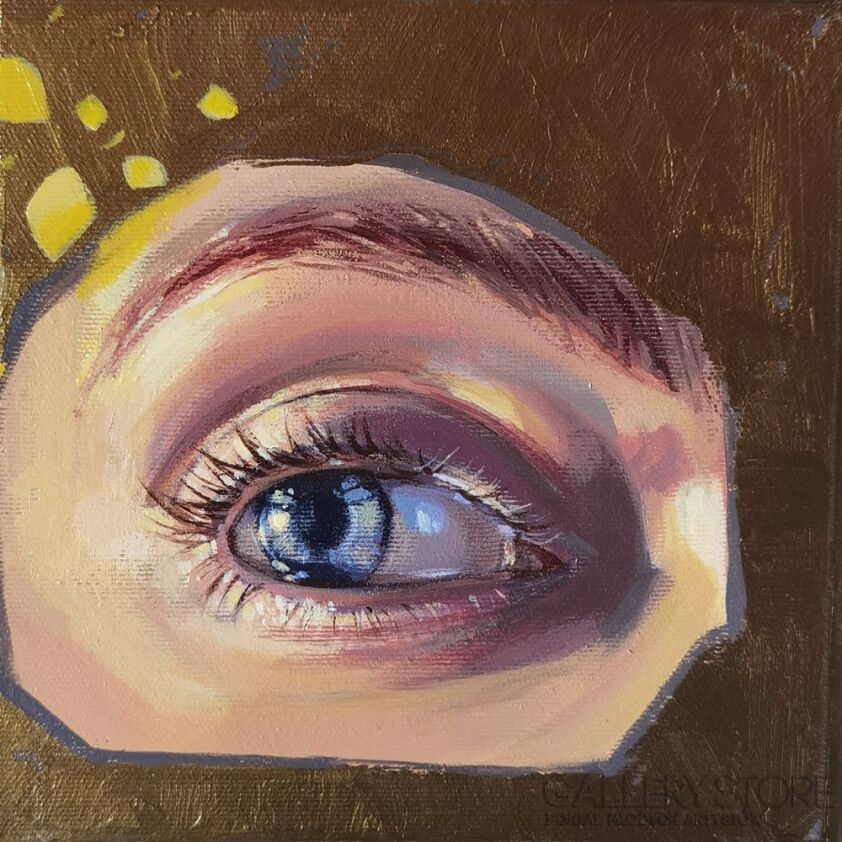 Agnieszka Fijał- Czapla-Obraz z cyklu "Ostatni rzut oka" -Malarstwo