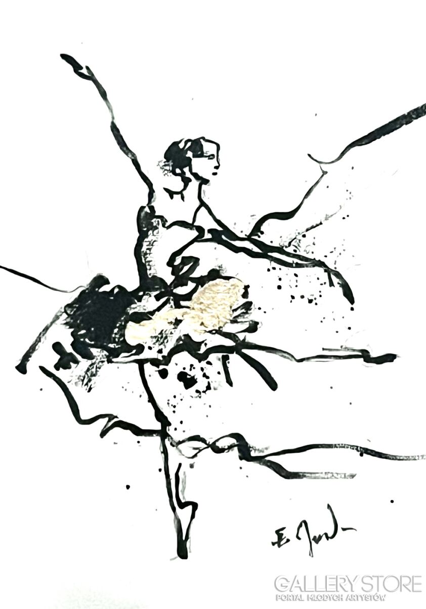 Ewa Jasek-Ballerina 11-Malarstwo