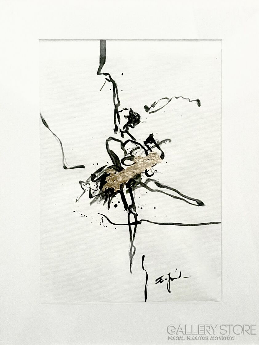 Ewa Jasek-"Ballerina10"-Malarstwo