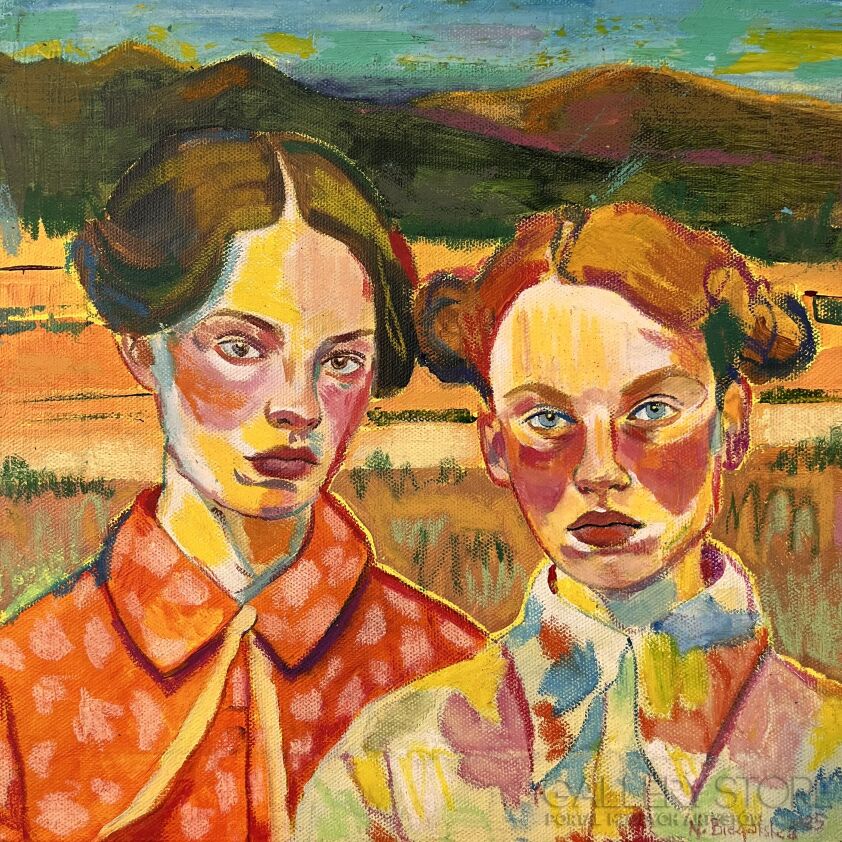 Natalia Biegalska-Siostry IV-Technika mieszana