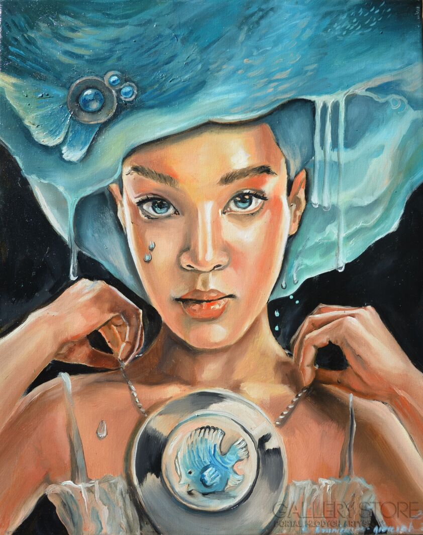 Katarzyna Bruniewska-Gierczak-Z głębin oceanu-Malarstwo