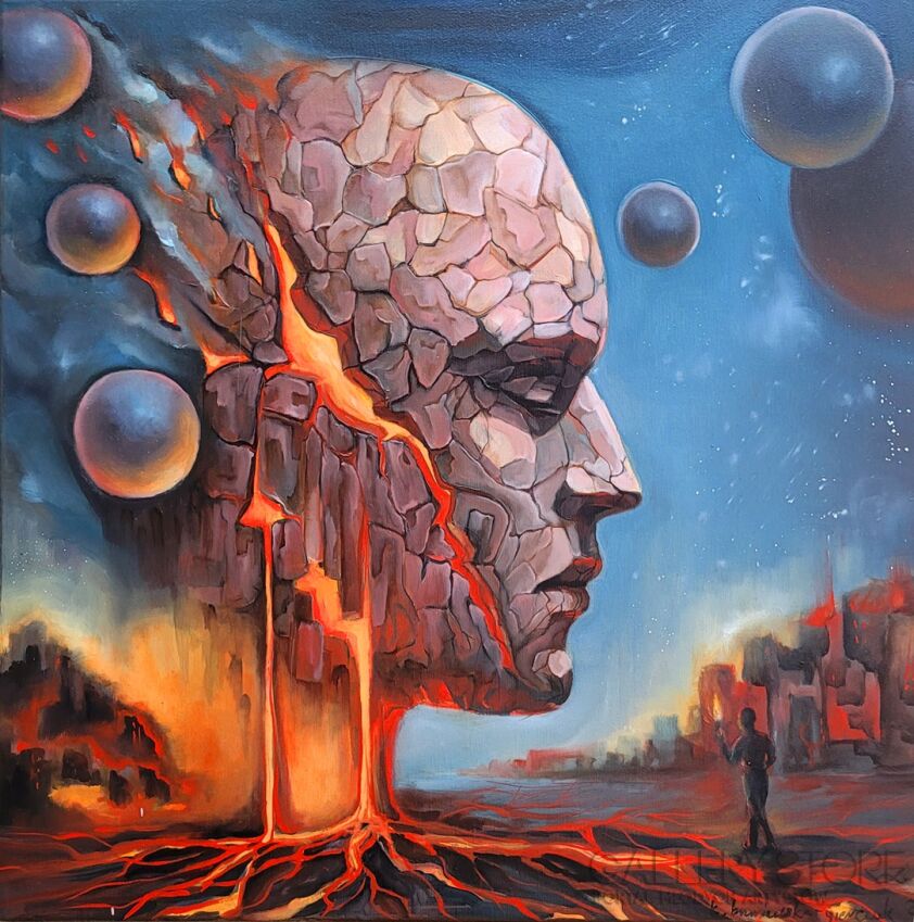 Katarzyna Bruniewska-Gierczak-Płomienie duszy-Malarstwo