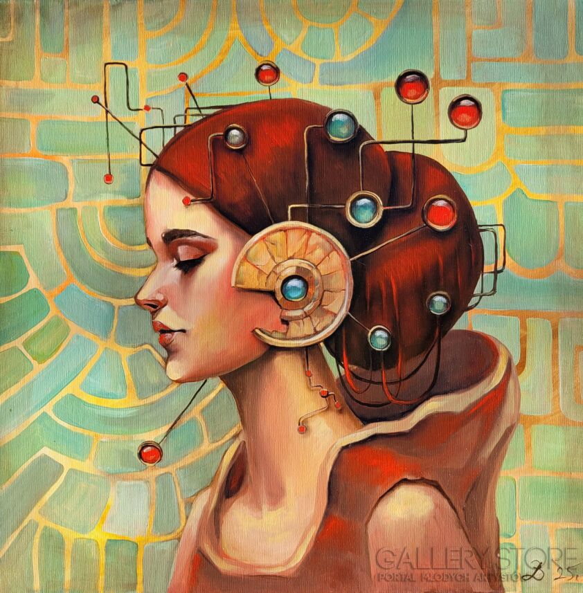 Katarzyna Bruniewska-Gierczak-Futurystyczny umysł-Malarstwo