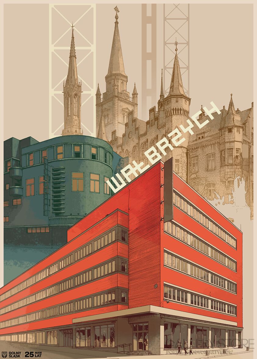 Jan Jerzmański-Wałbrzych-Grafiki i plakaty