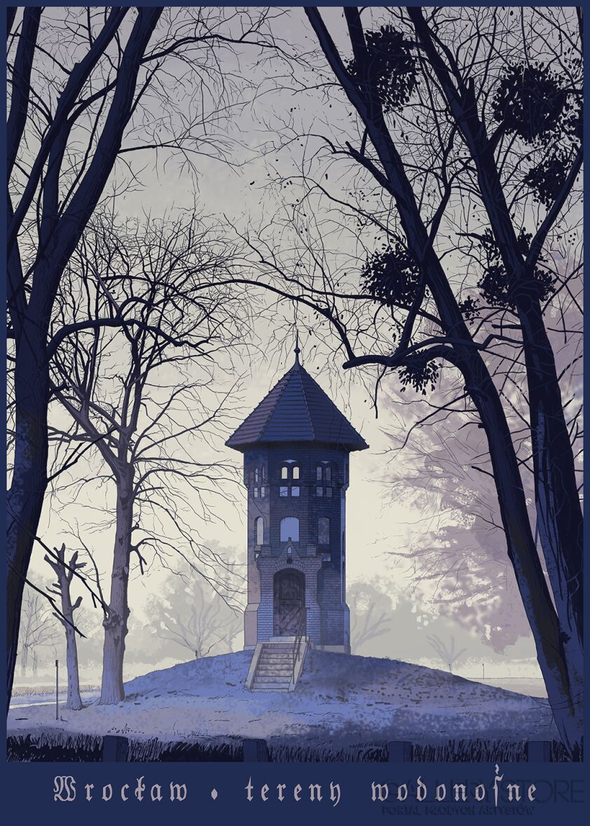 Jan Jerzmański-tereny wodonośne-Grafiki i plakaty