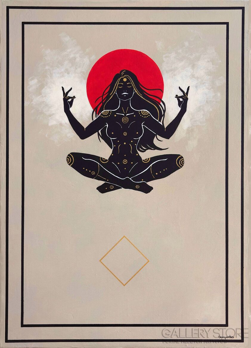 Sebastian Garyantesiewicz-Równowaga złotej świadomości -Malarstwo