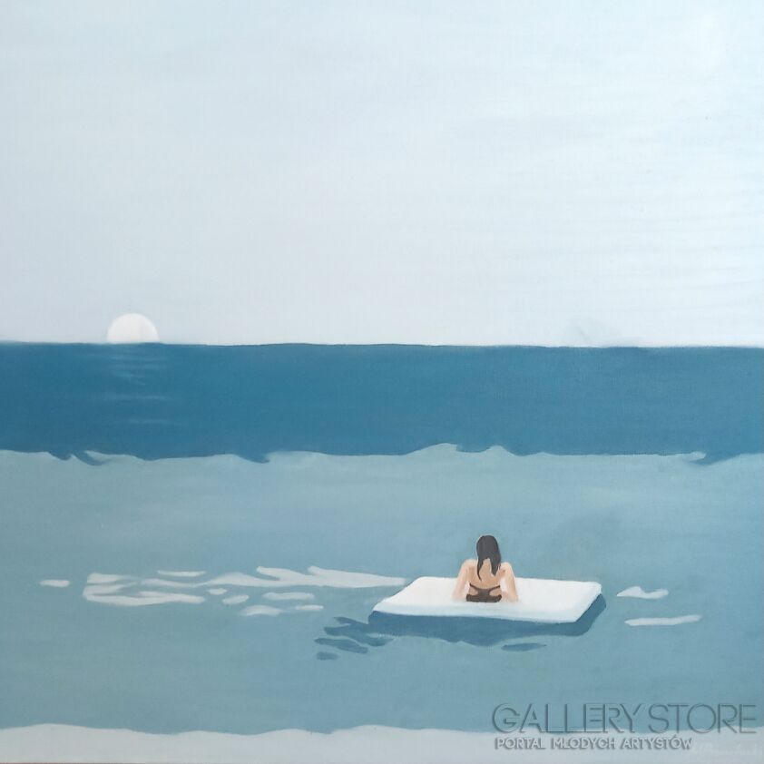 Michał Przewłocki-Dryfując w brzasku-Malarstwo