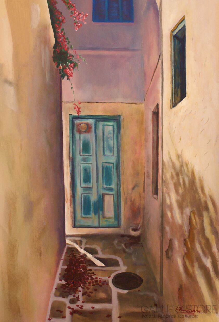 Piotr Paraniak-SJESTA NA PAROS III-Olej