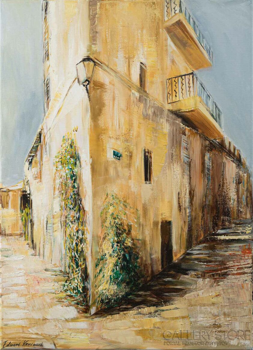 Edward Karczmarski-Światło południa St. Tropez II-Malarstwo