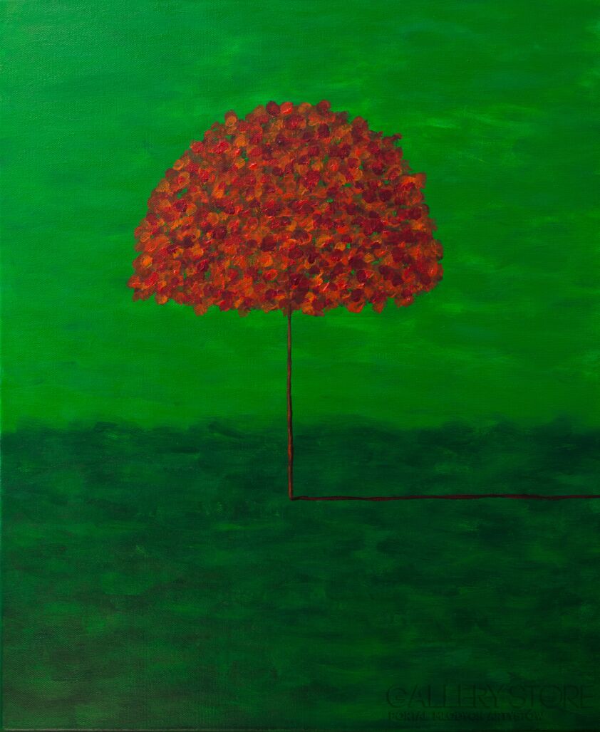 Adam Kała-"Klon VI..."-Malarstwo