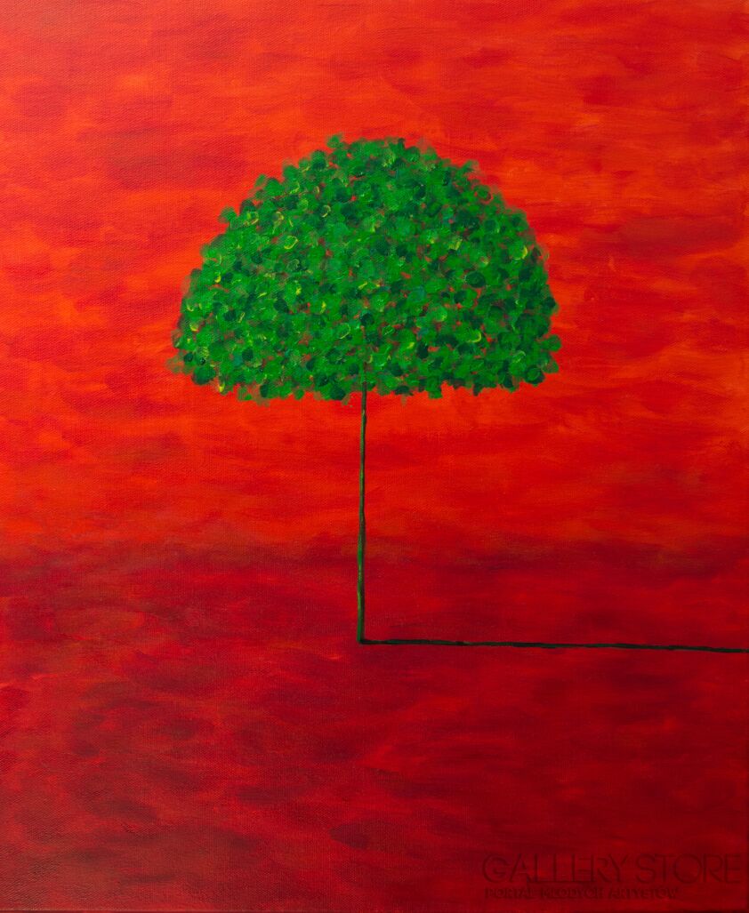 Adam Kała-"Klon VII..." -Malarstwo