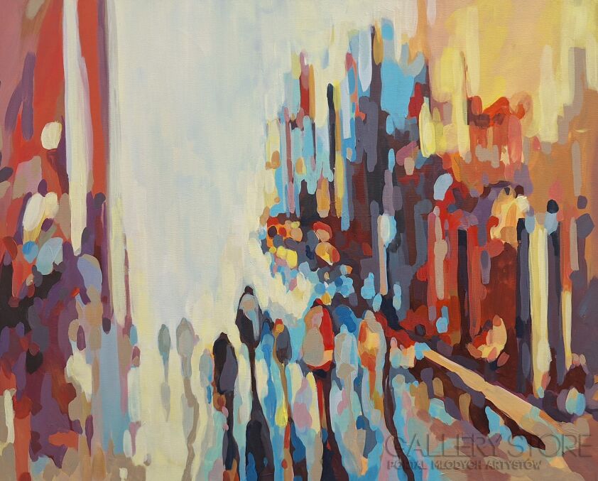 Aneta Olszewska - K.-W spokoju...CITY-Malarstwo