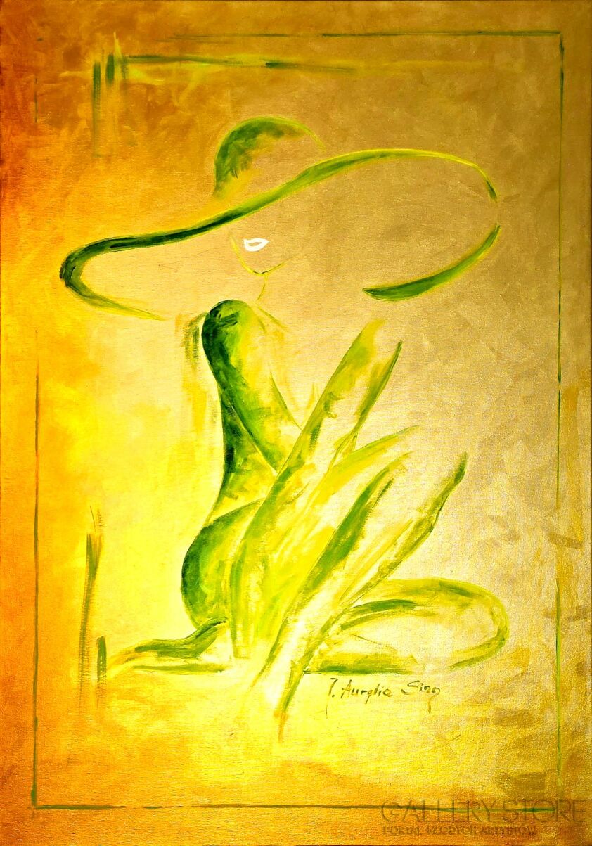 J. Aurelia Sikiewicz-Wojtaszek-RAYS OF THE SUN-Malarstwo