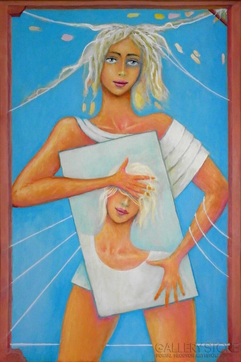 Bohdan Wincenty Łoboda-Blonde - Blonde-Akryl