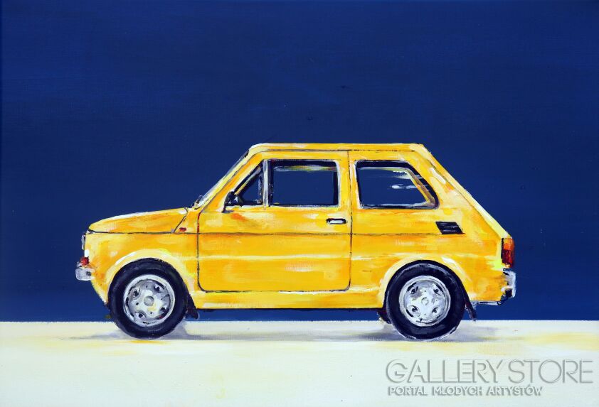 Klaudiusz Pohl-Yellow Bahama-Akryl